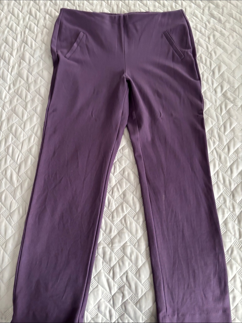 Chico's Girls Plum Ponte Leggings